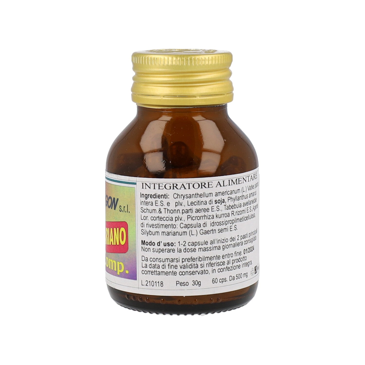 CARDO MARIANO COMP 60CPS 500MG