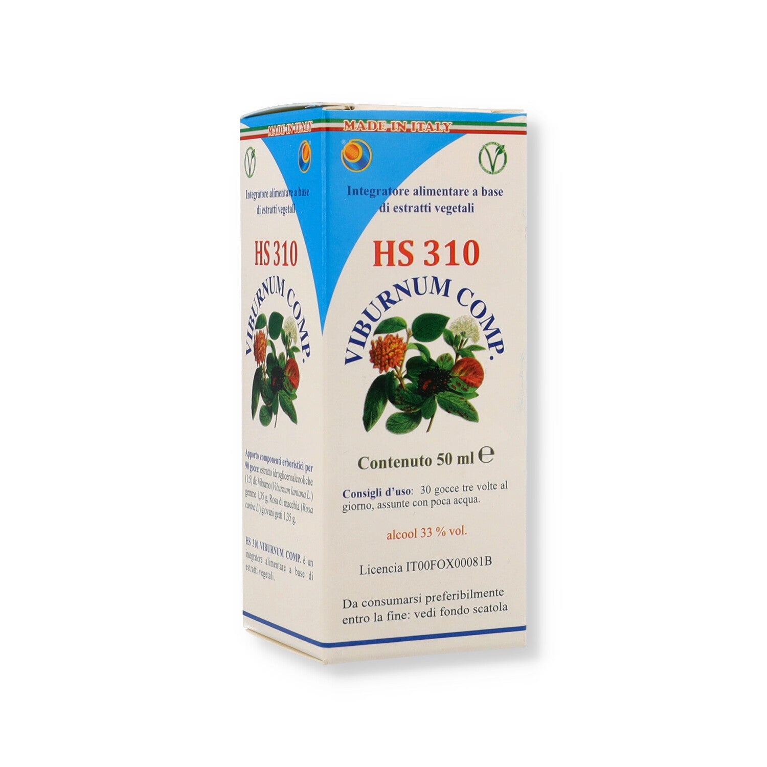 HS310 VIBURNUM COMPOSITUM 50ML