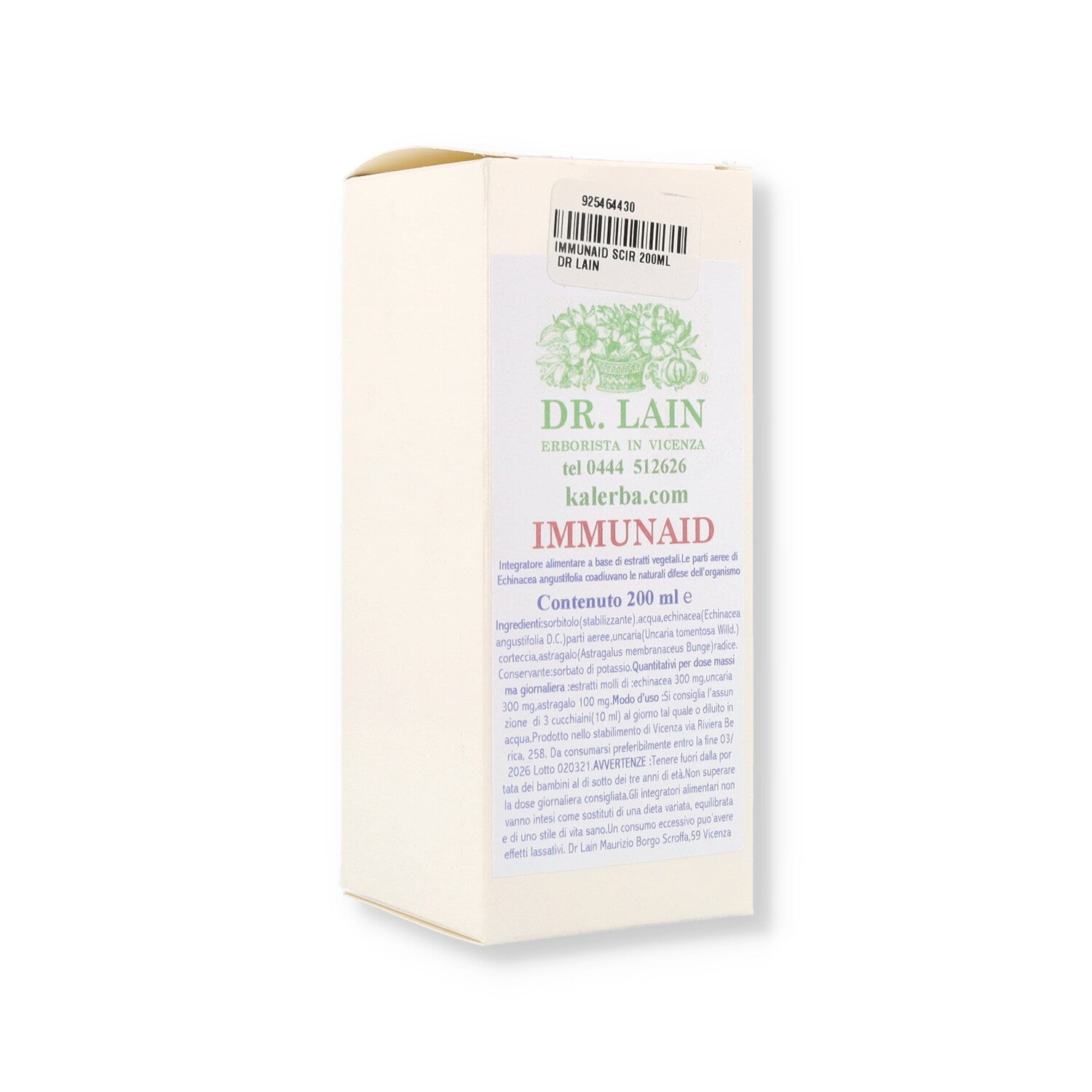 IMMUNAID 200ML DR LAIN
