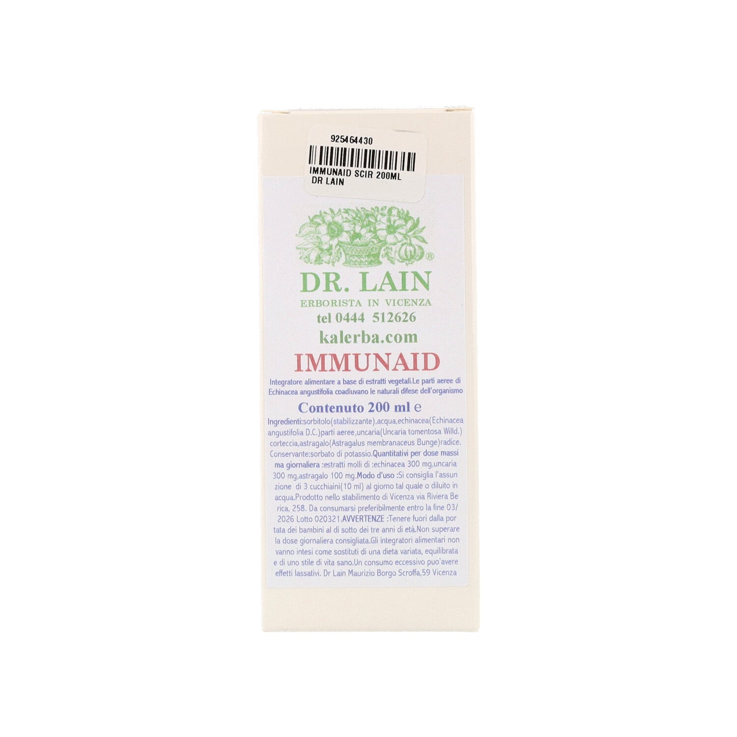 IMMUNAID 200ML DR LAIN