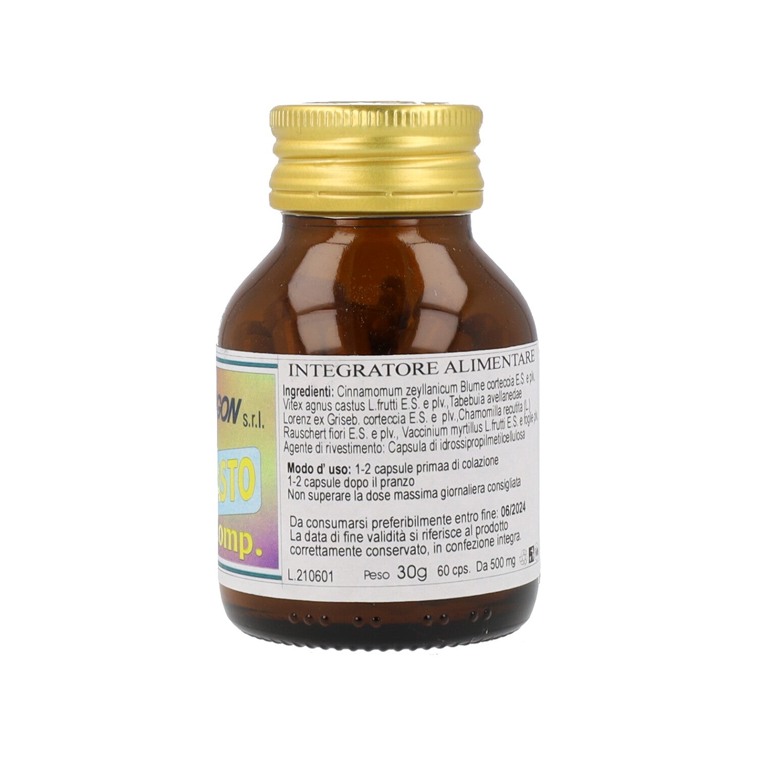 AGNOCASTO COMP 60CPS 500MG