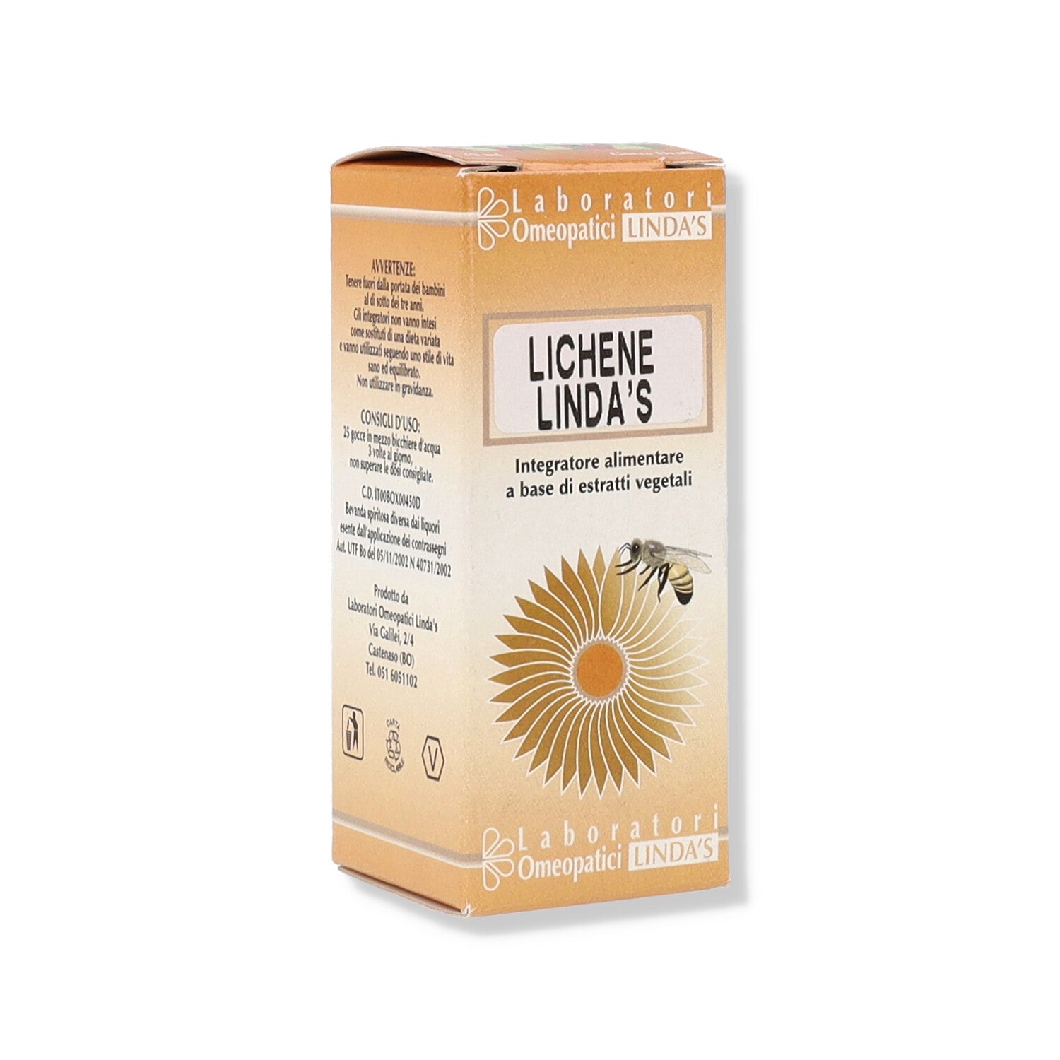 LICHENE ISLAND 30ML GTT LINDAS
