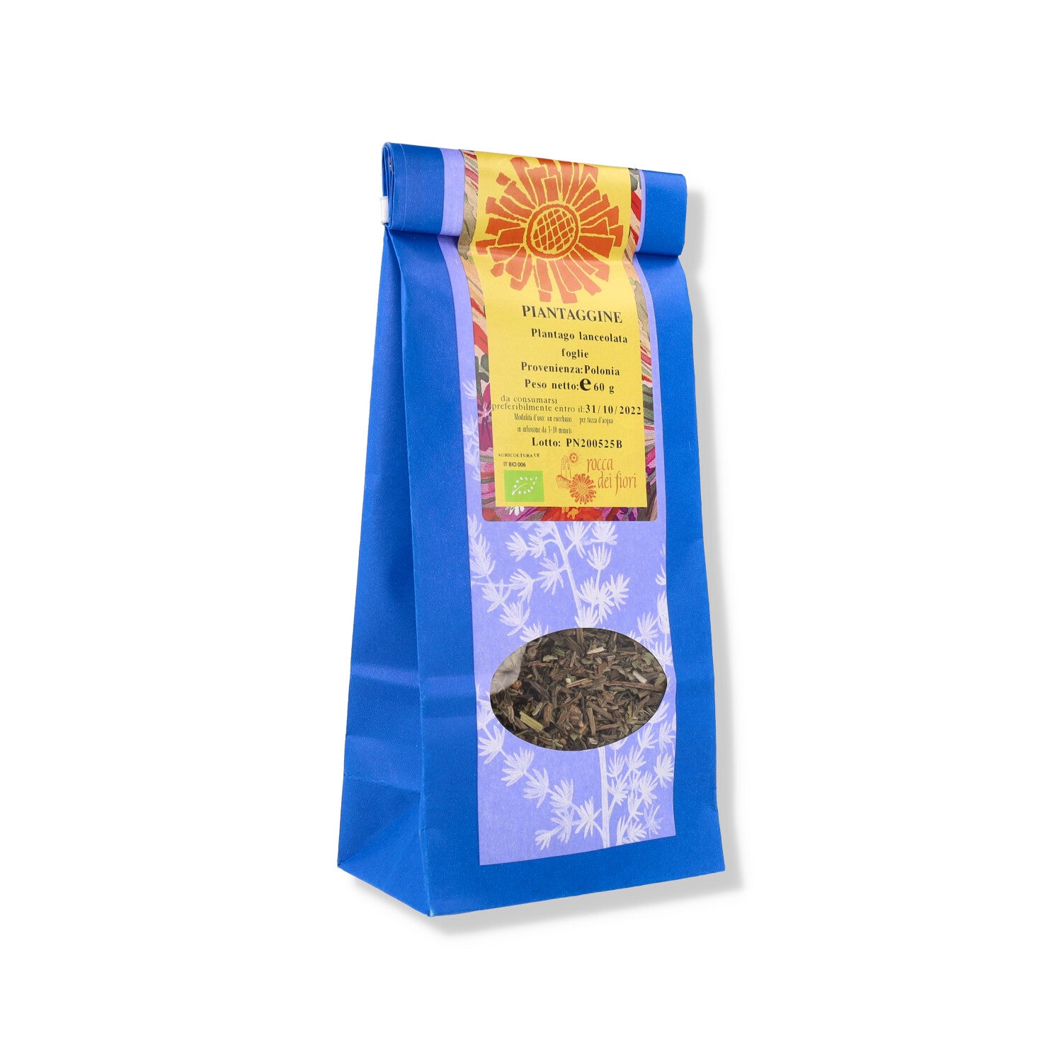 PIANTAGGINE FOGLIE 60G