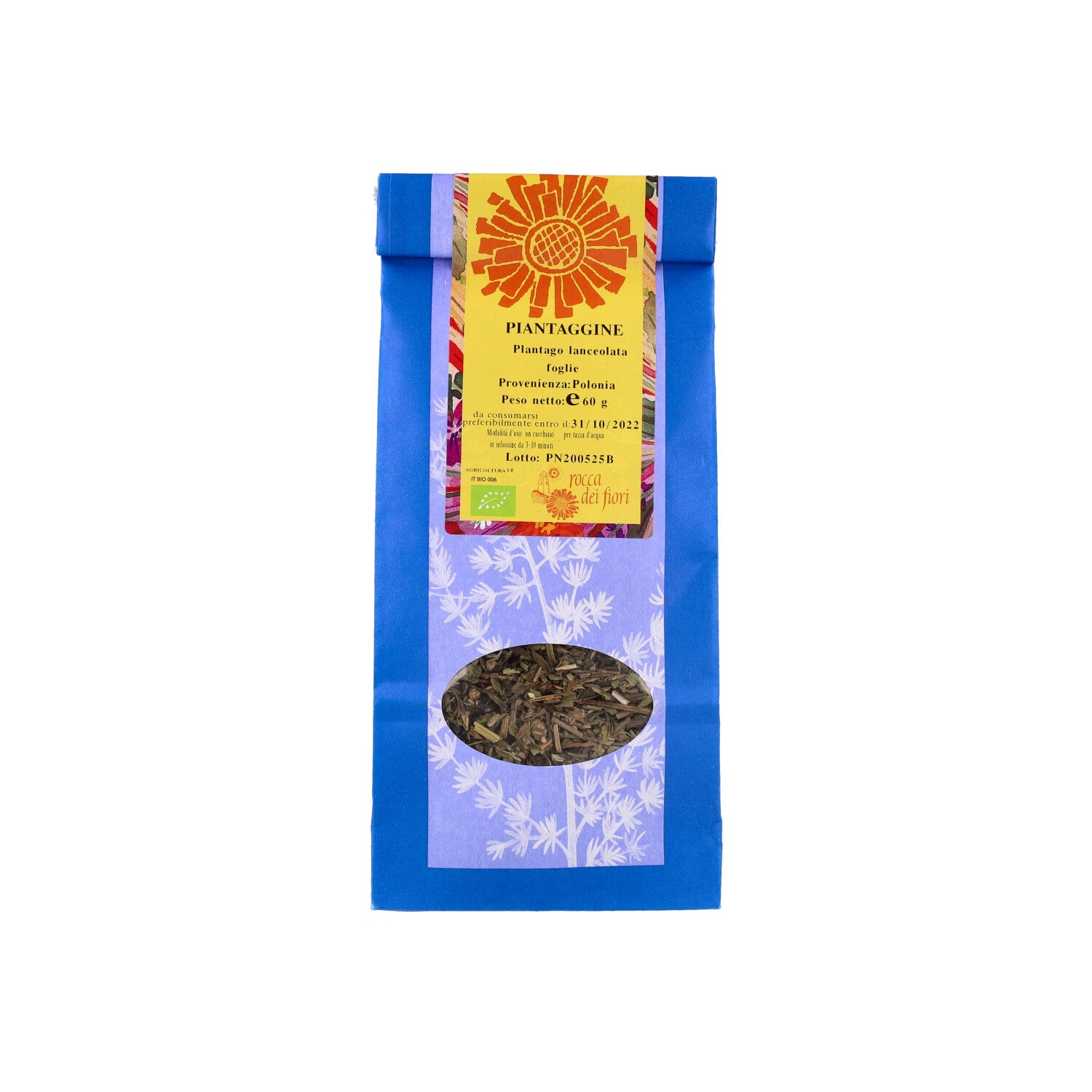 PIANTAGGINE FOGLIE 60G