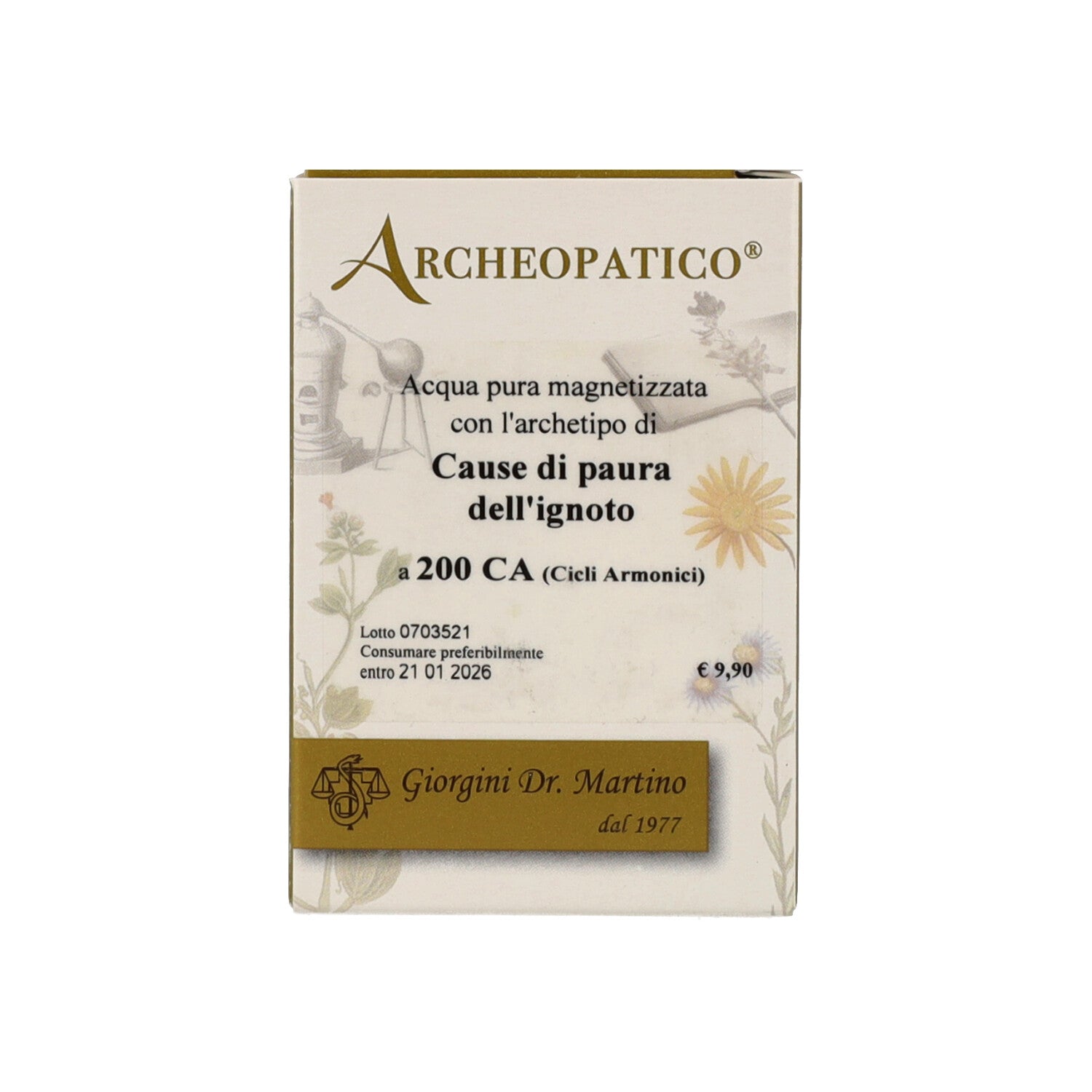 CAUSA PAURA IGNOTO 200CA GTT 10ML
