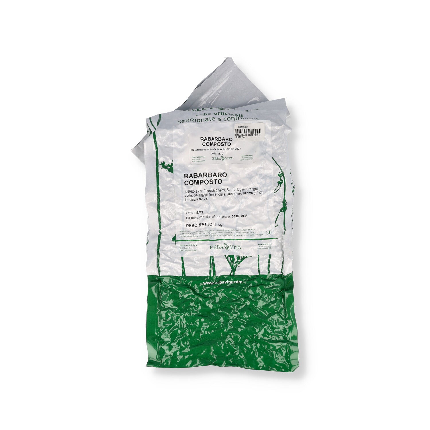 RABARBARO COMPOSTO TISANA 1KG