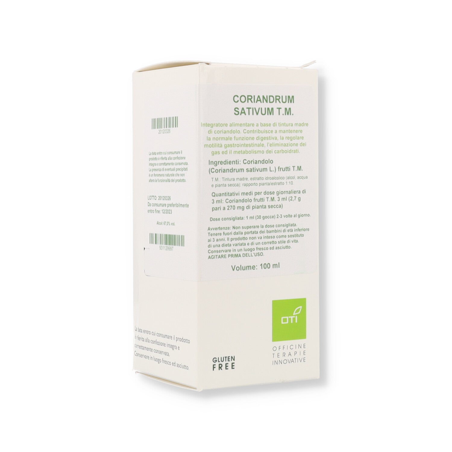 CORIANDRUM SATIVA TM GTT 100ML