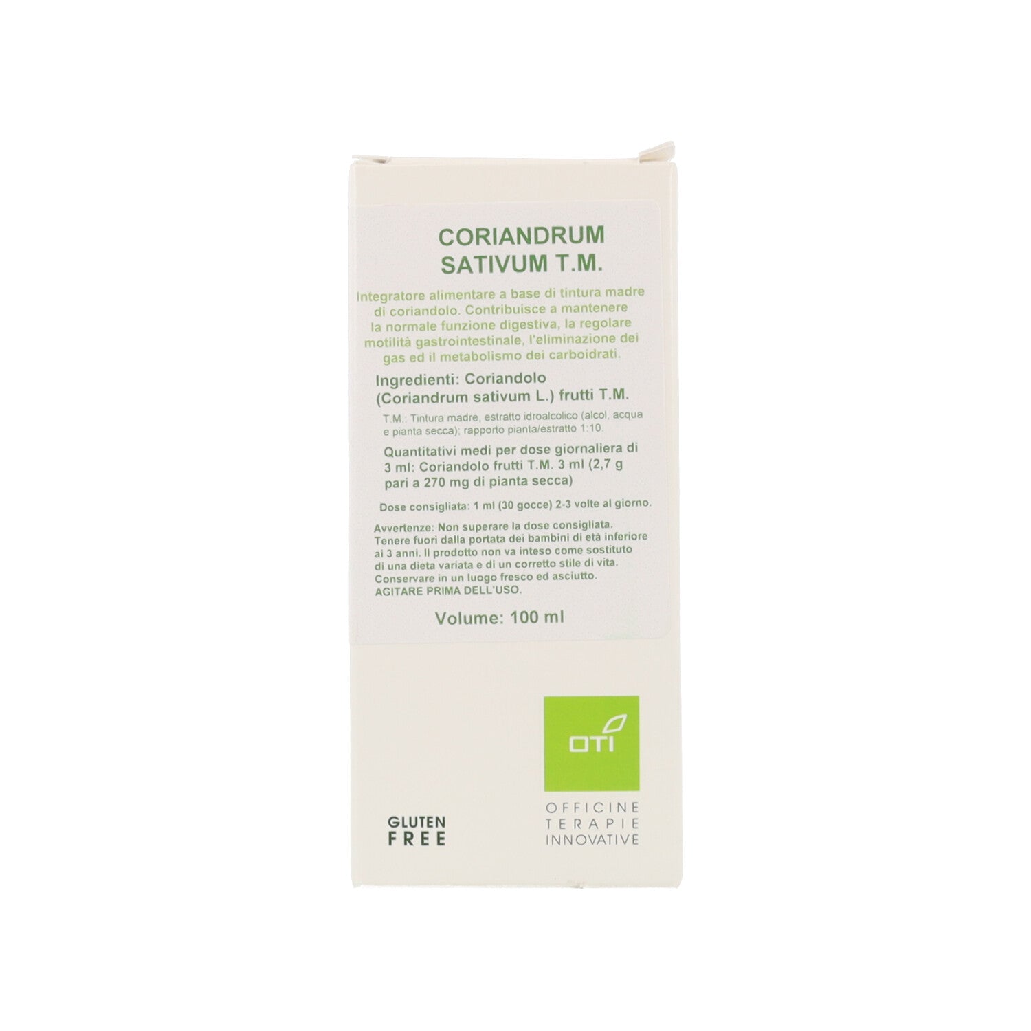 CORIANDRUM SATIVA TM GTT 100ML