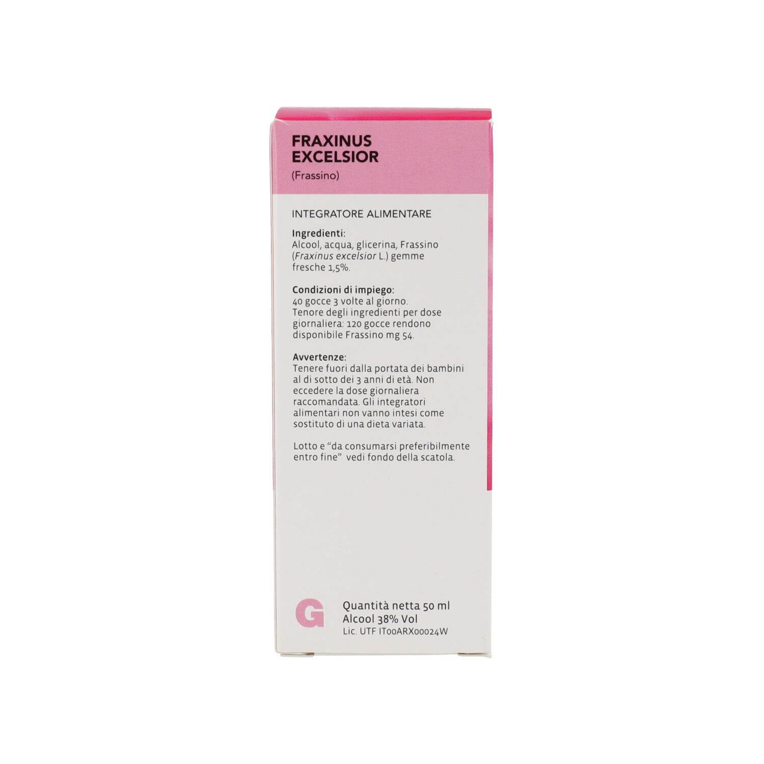 FRAXINUS EXCELSIOR GEMME FRASSINO 50ML