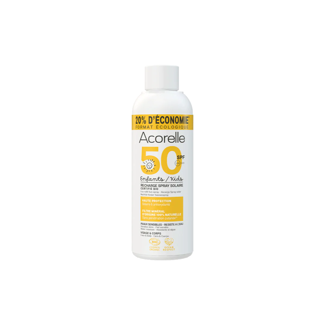 ACORELLE SPRAY SOLARE BAMBINI SPF50 - RICARICA 150 ML