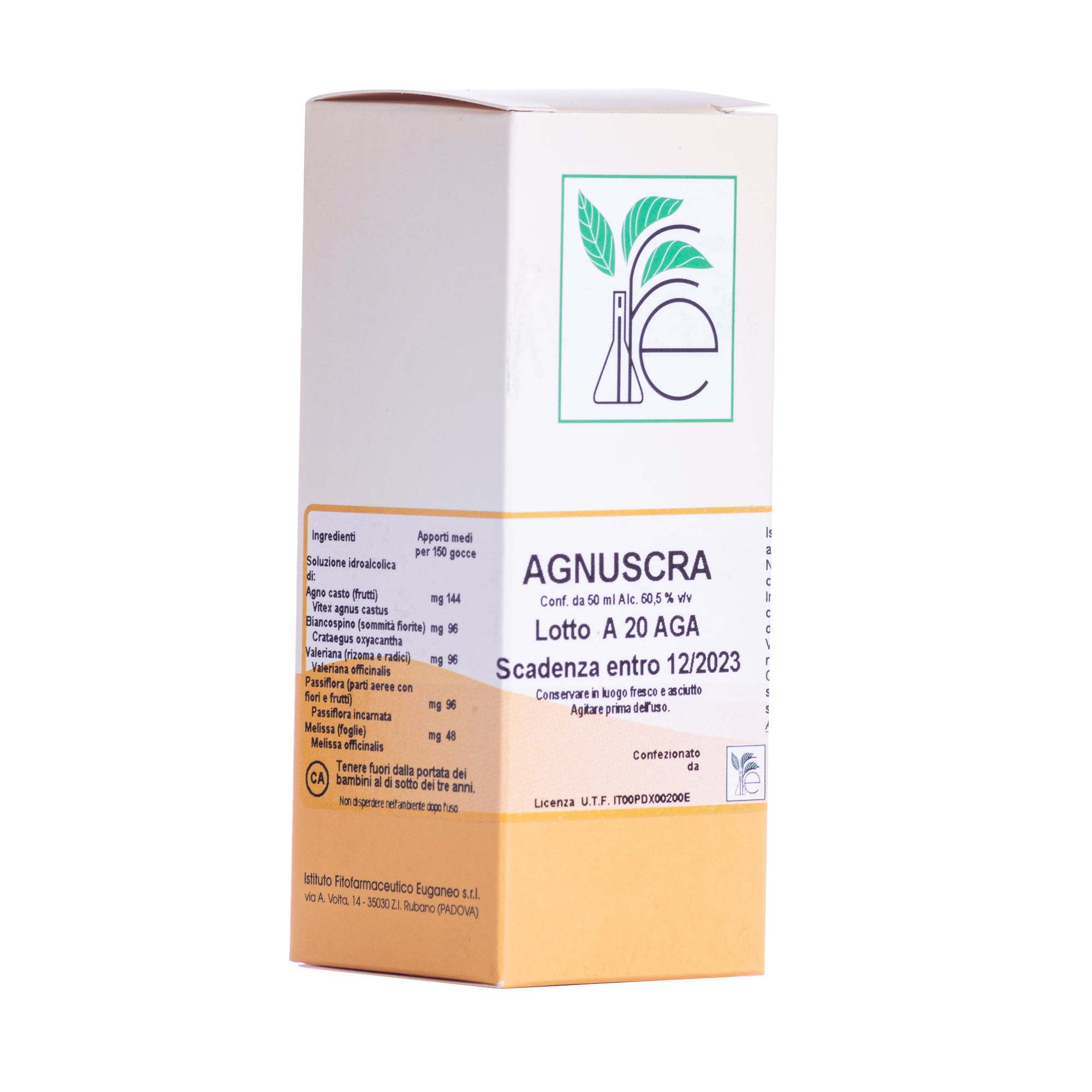 AGNUSCRA (AGNUS CASTUS) SOLUZIONE IDROALCOLICA