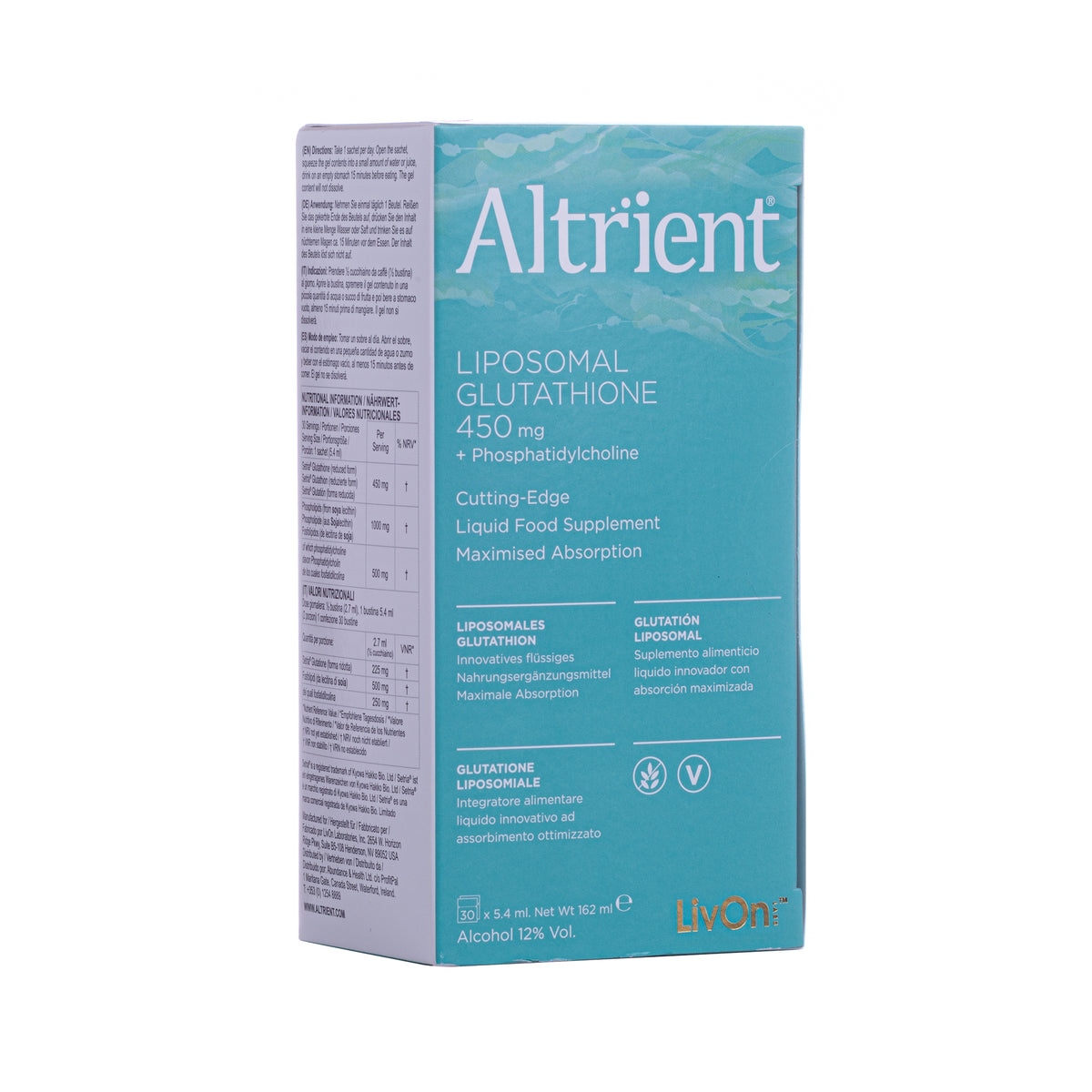 ALTRIENT LIPOSOMAL GLUTATHIONE