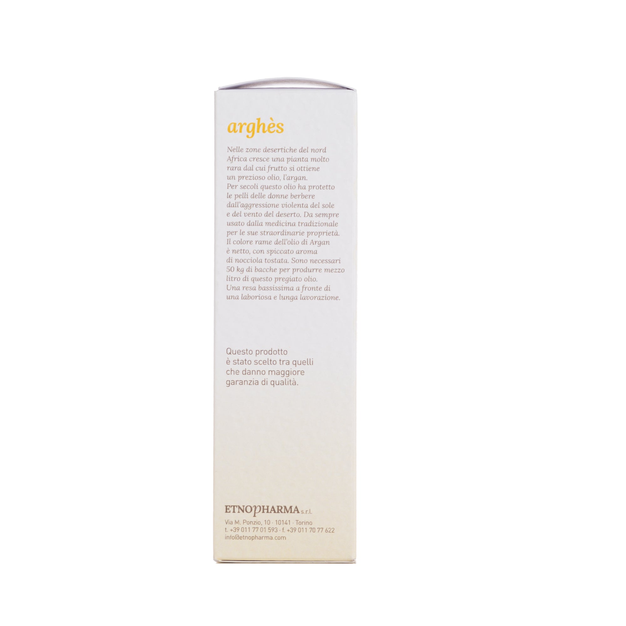 ETNOPHARMA ARGHES OLIO ARGAN PURO 100