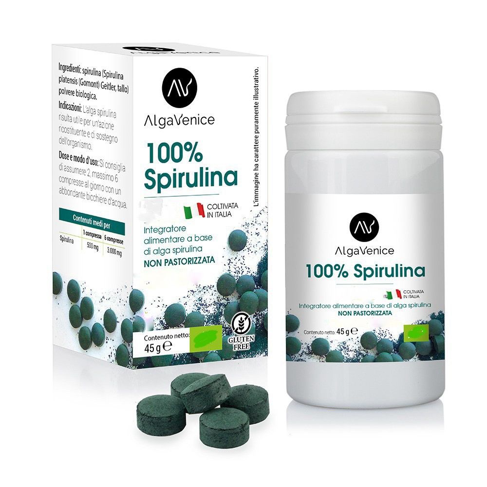 ALGAVENICE 100% SPIRULINA 90GOMMOSE