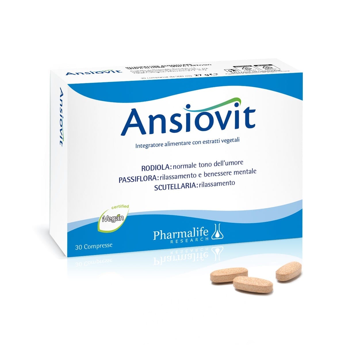 ANSIOVIT FT 30 COMPRESSE PHARMALIFE