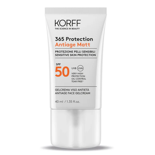 KORFF 365 PROTECTION ANTIAGE SPF50+ GEL CREMA VISO MATT 40ML