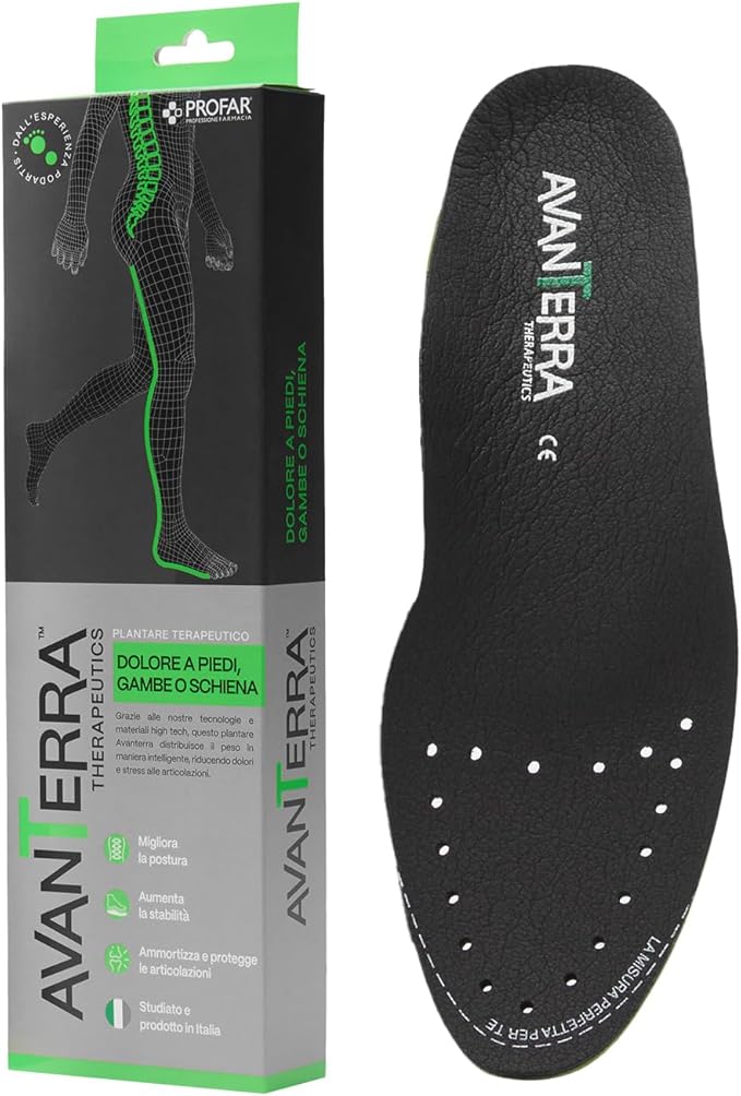 AVANTERRA DOLORE A PIEDI GAMBE O SCHIENA CORTO 43/44