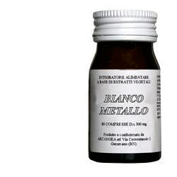 BIANCO METALLO 80 COMPRESSE