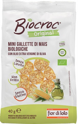 BIOCROC MINI GALLETTE MAIS 40G