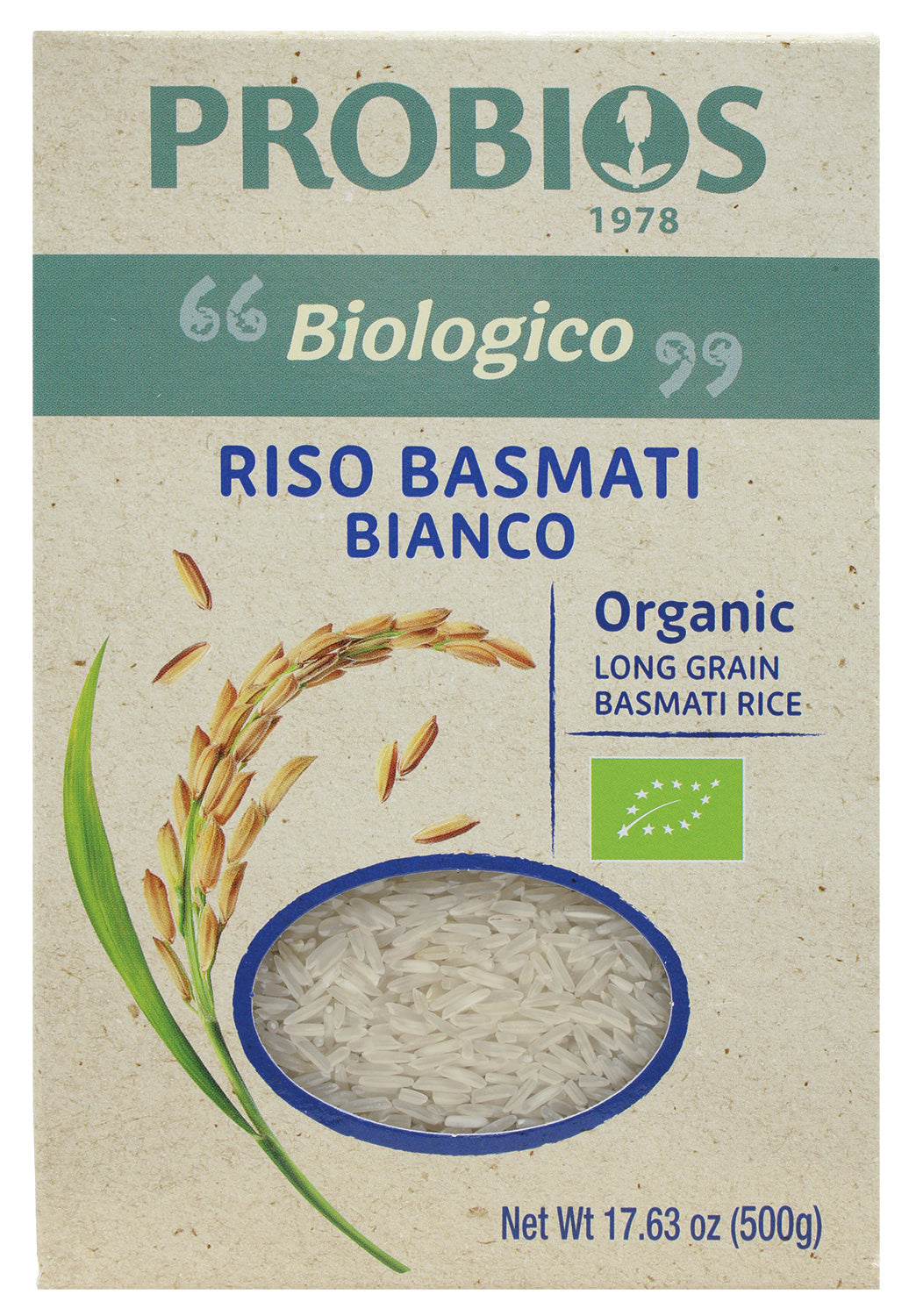 RISO BASMATI BIANCO 500GR PROBIOS
