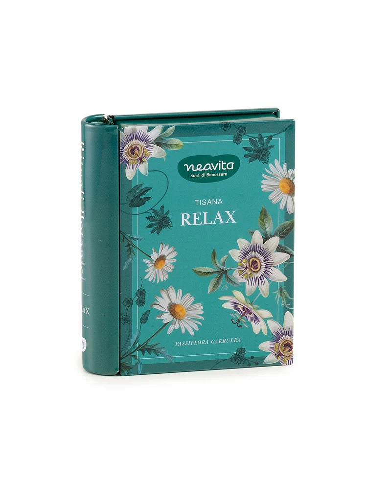 TISANA RELAX 5 FILTROSCRIGNO IN MINI LIBRO OTTANIO