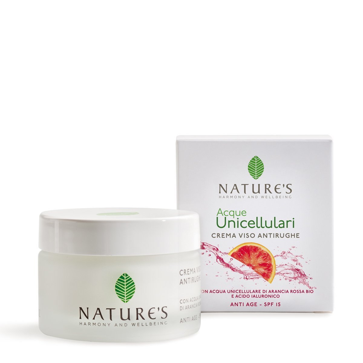 NATURE'S CREMA VISO ANTIRUGHE ACQUA UNICELLULARE 50ML