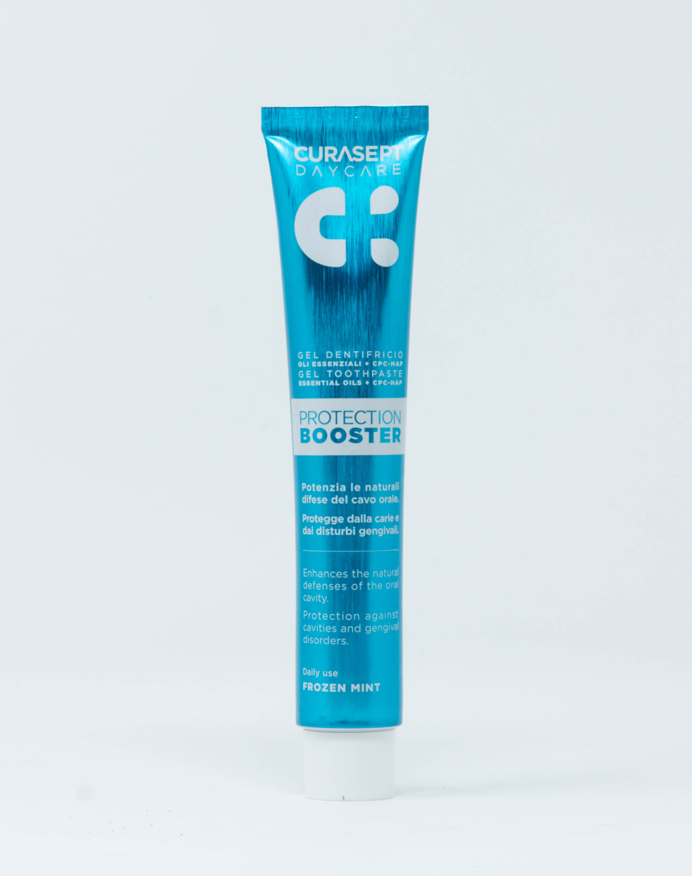 CURASEPT DENTIFRICIO DAYCARE PROTECTION BOOSTER FROZEN MINT 75ML