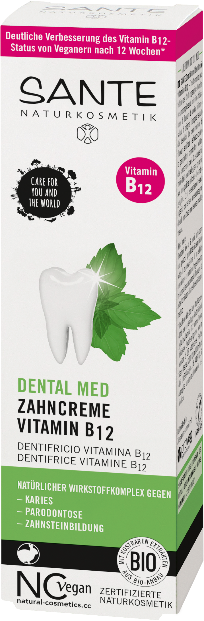 SANTE DENTAL DENTIFRICIO VITAMINA B12 75 ML