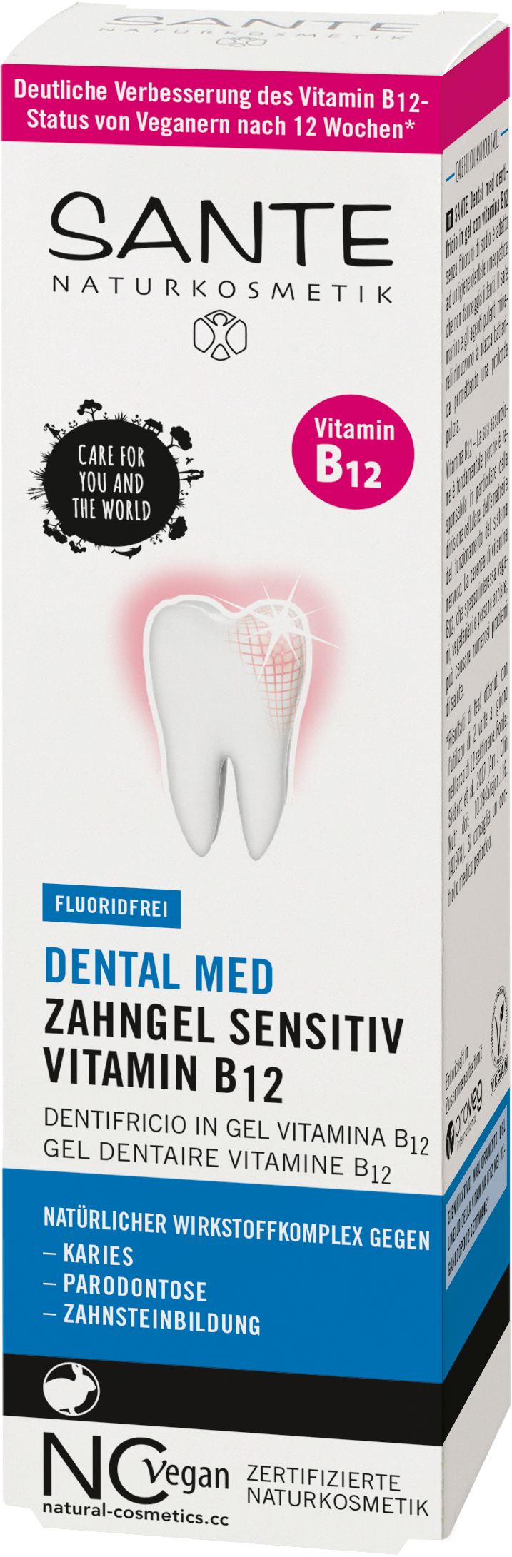 SANTE DENTAL MED GEL DENTALE VITAMINA B12 75 ML