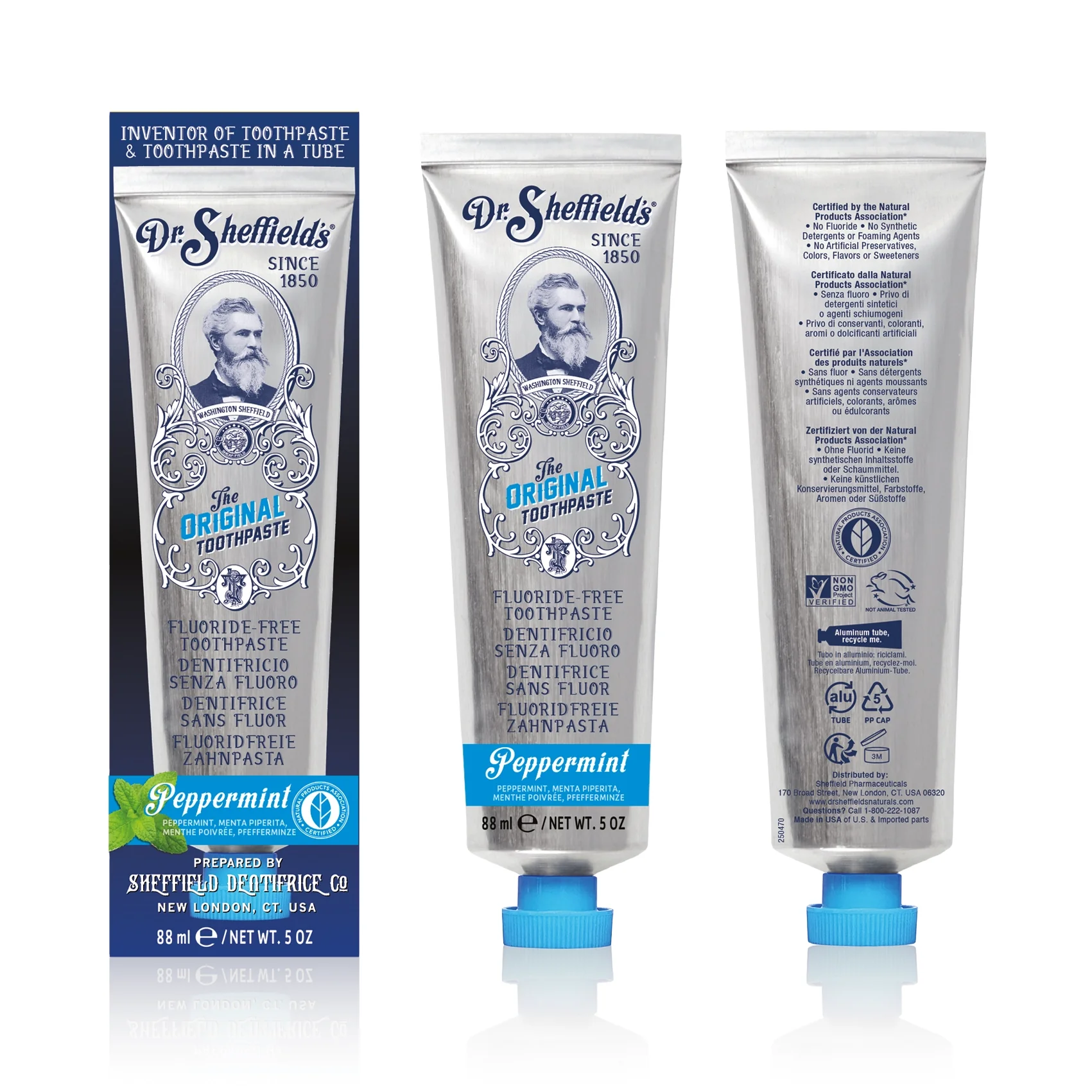 DR SHEFFIELD'S DENTIFRICIO MENTA 88ML