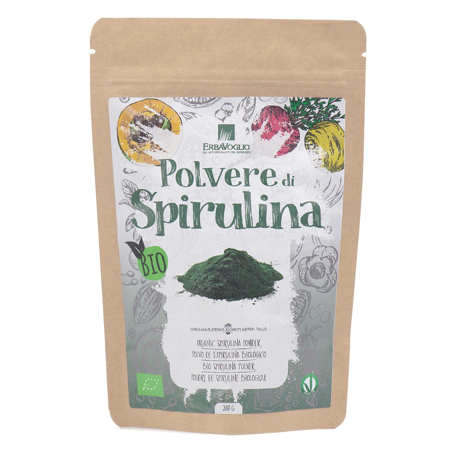 SPIRULINA POLVERE BIO 200G