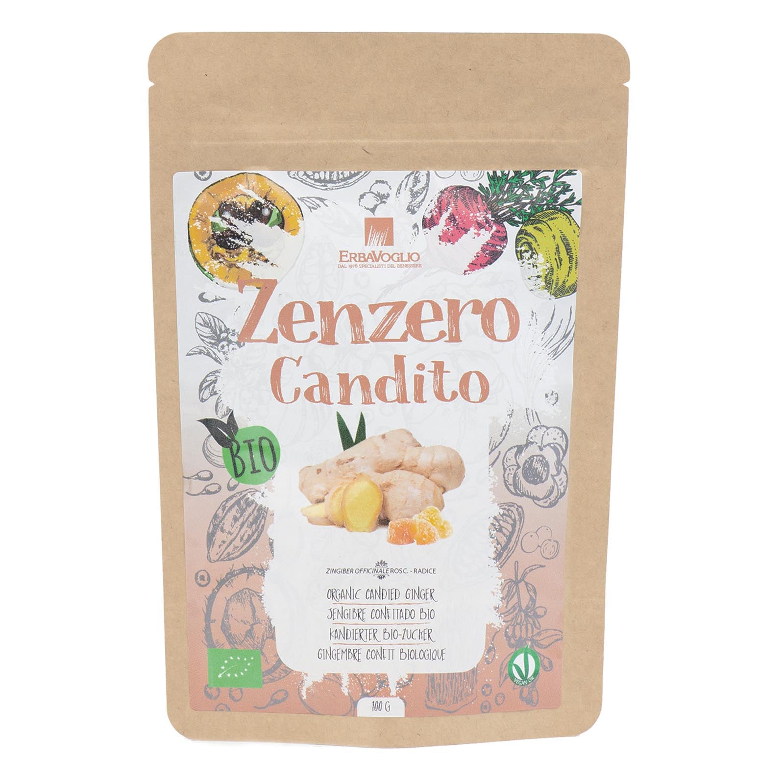 ZENZERO CANDITO BIO 100GR