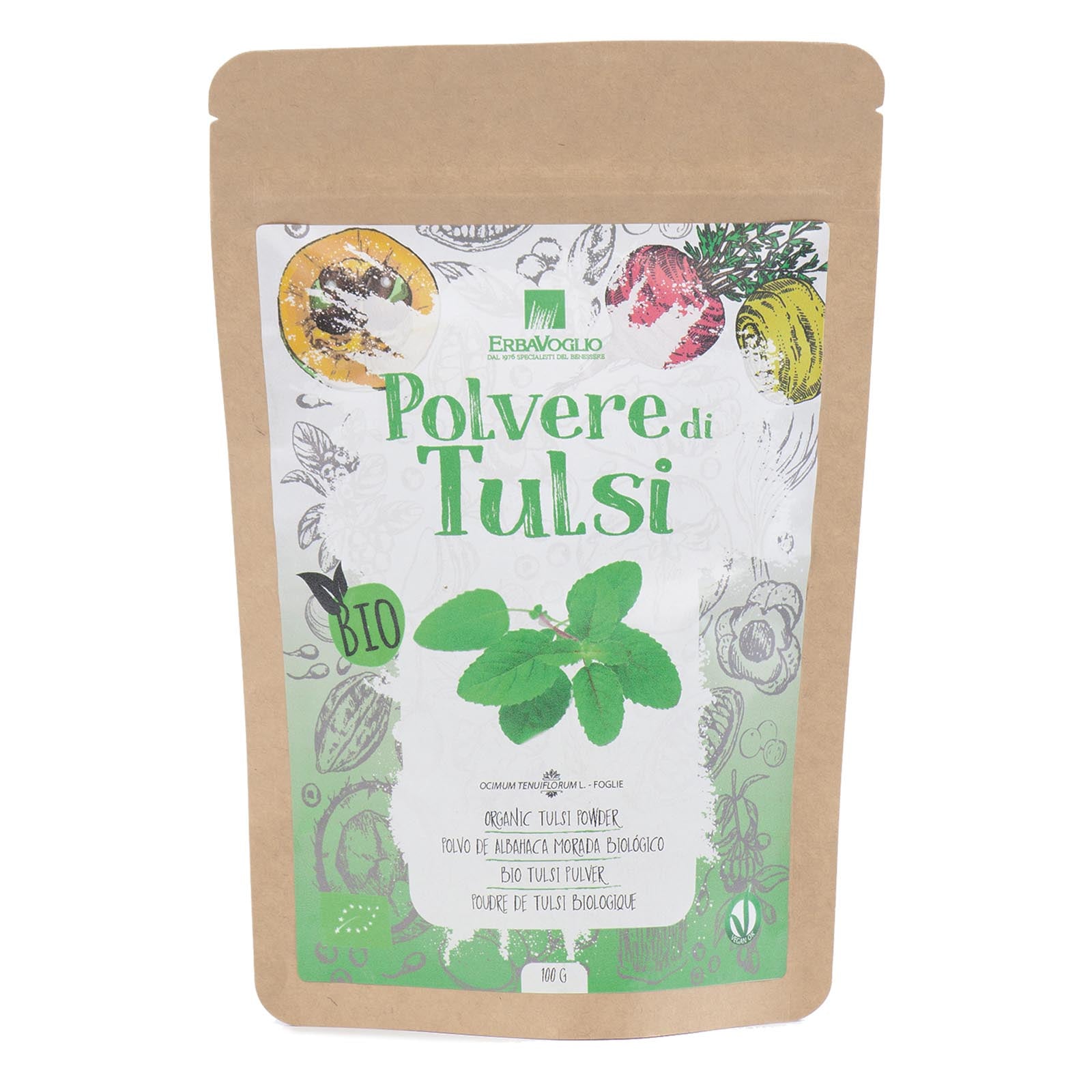 TULSI POLVERE BIO 100G