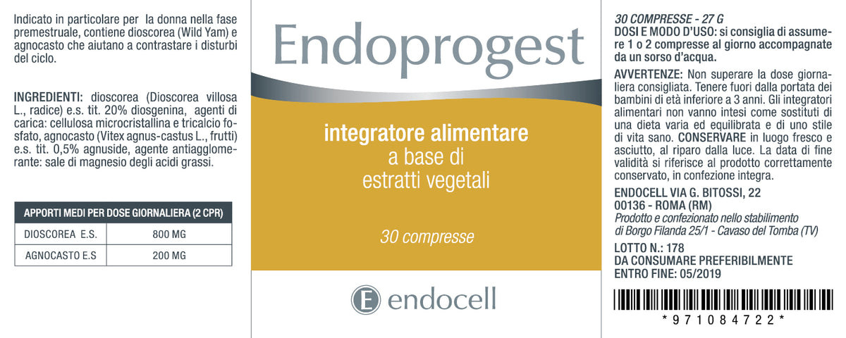 ENDOPROGEST 30 COMPRESSE