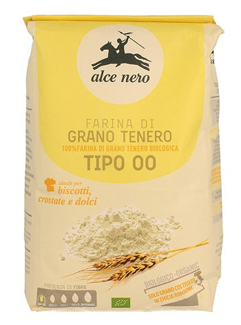 ALCE NERO FARINA GRANO TENERO TIPO 00 BIO