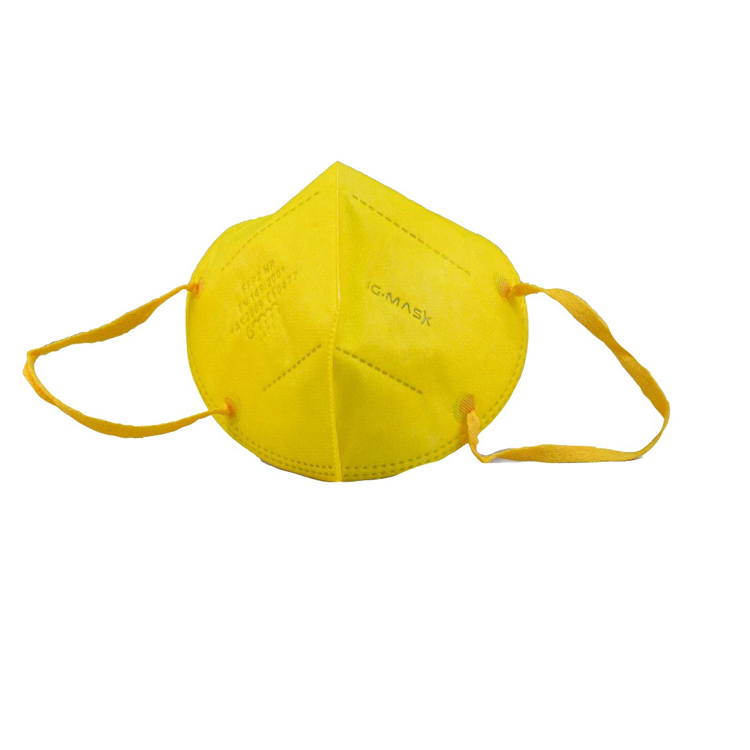 MASCHERINA FFP2 GIALLO TAGLIA L IG MASK (EKIPLABS) - DPI