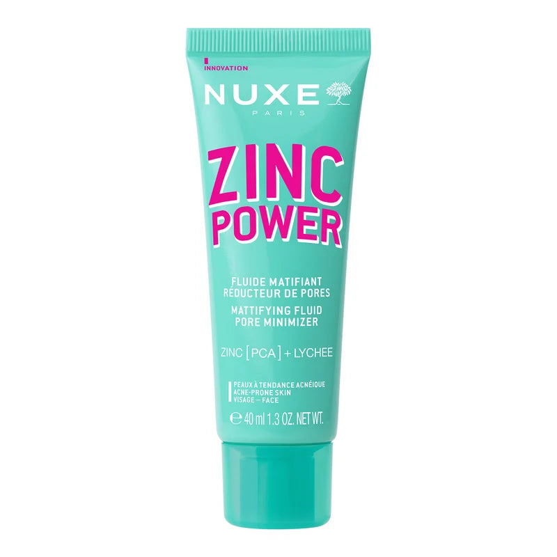 NUXE ZINC POWER FLUIDO OPACIZZANTE RIDUTTORE DI PORI 40ML