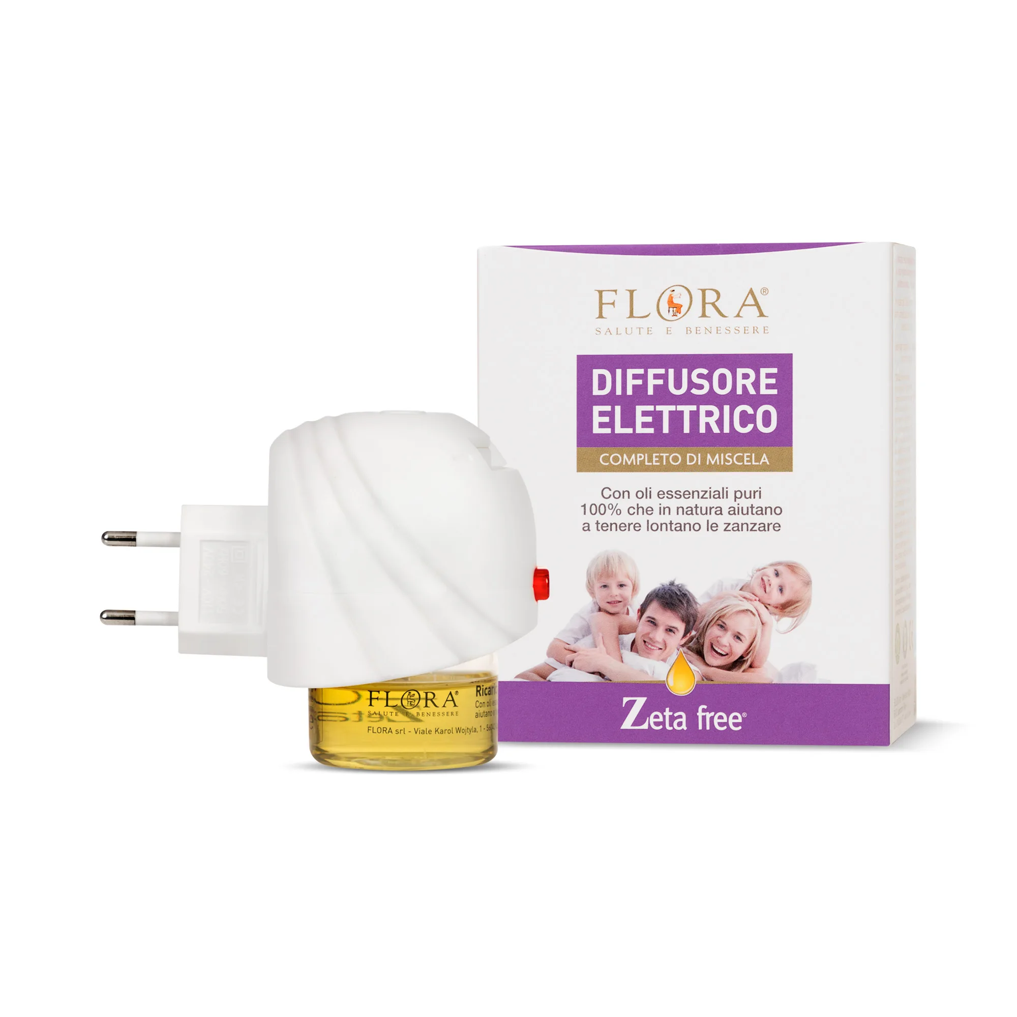 ZETA FREE DIFFUSORE ELETTRICO COMPLETO
