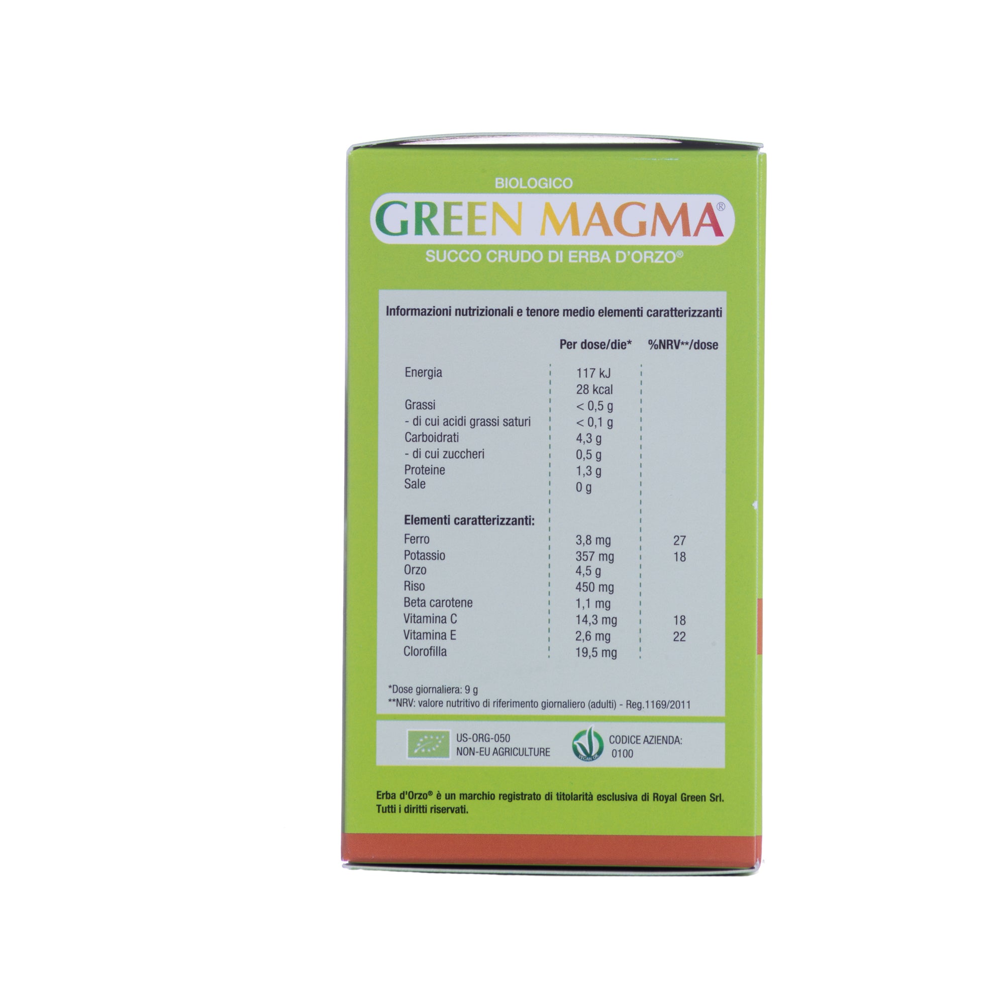 GREEN MAGMA