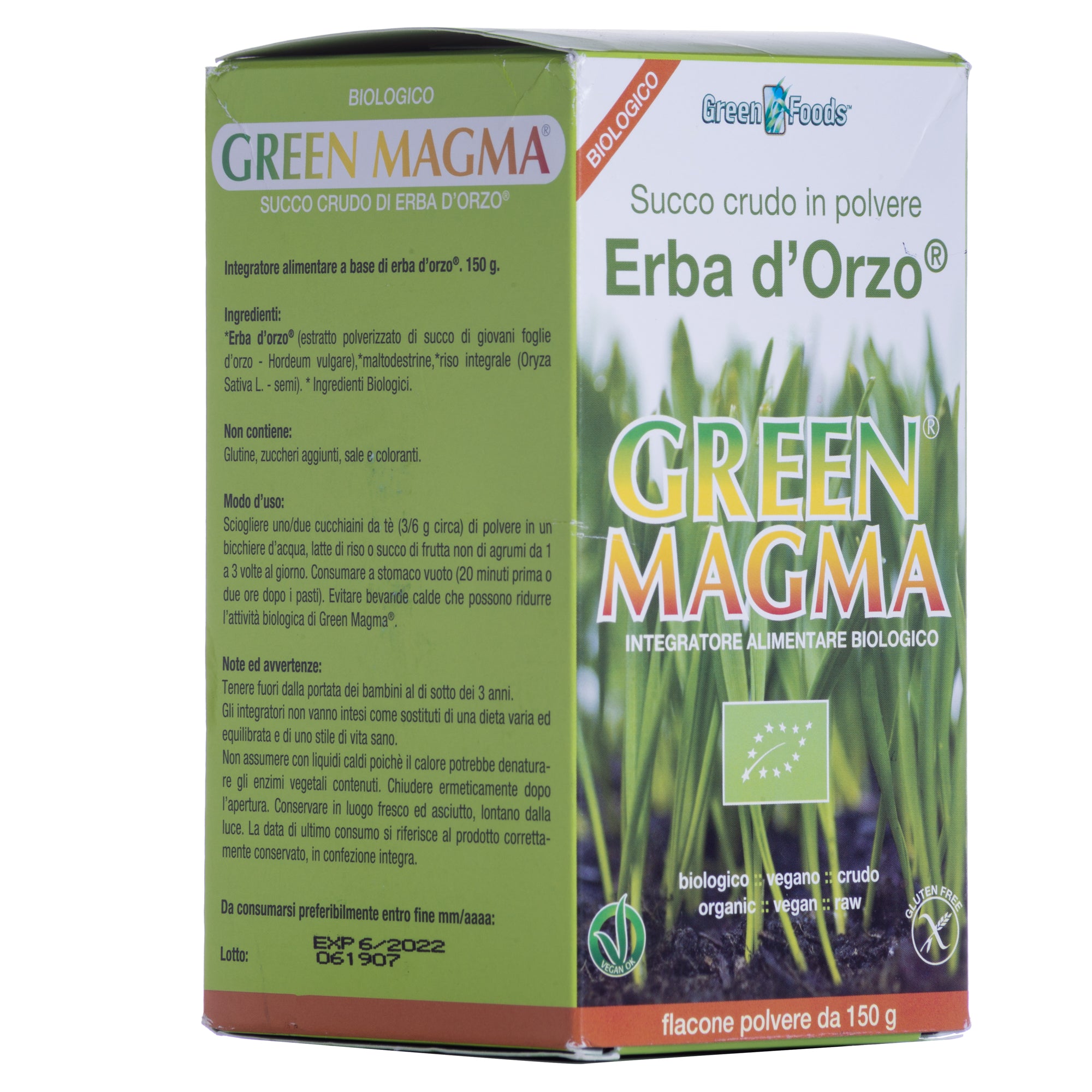 GREEN MAGMA POLVERE