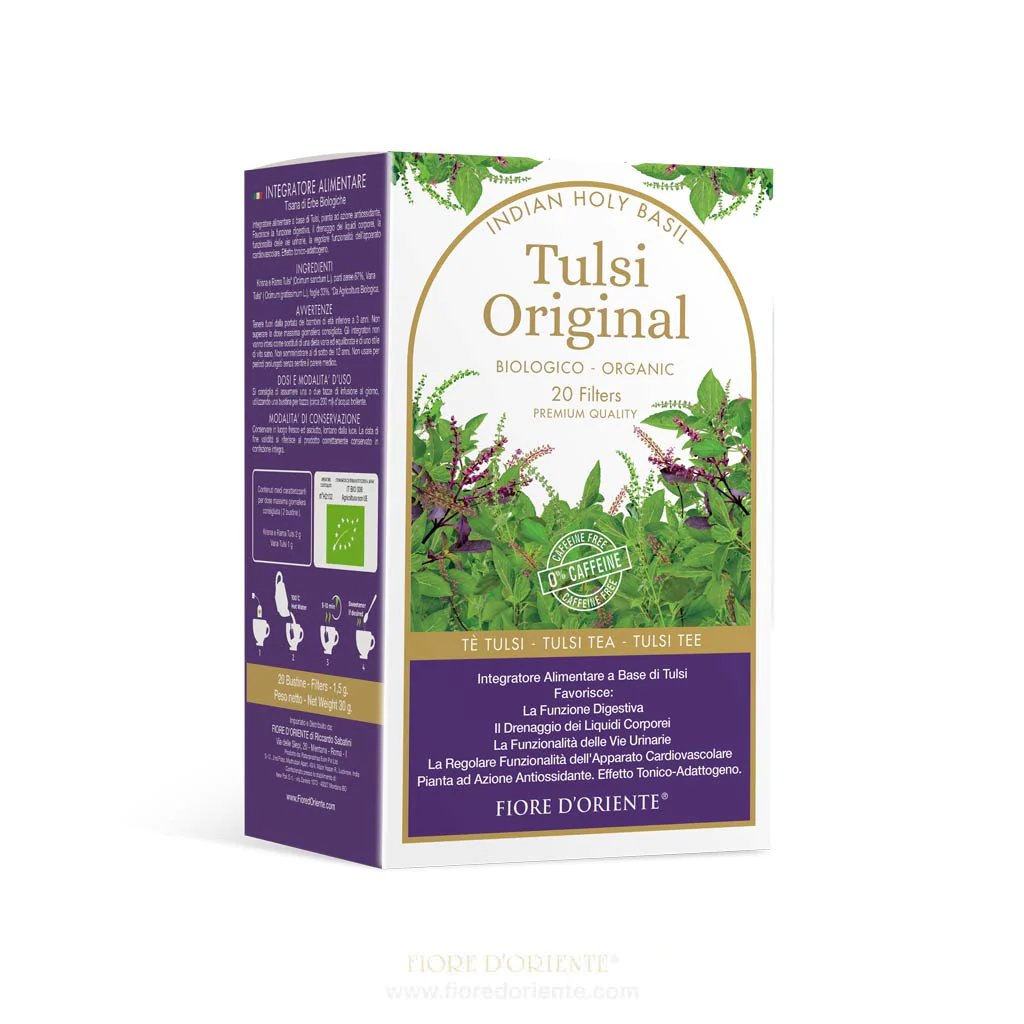 TULSI ORIGINAL TISANA ERBE BIO 20FILTRI FIORE D'ORIENTE