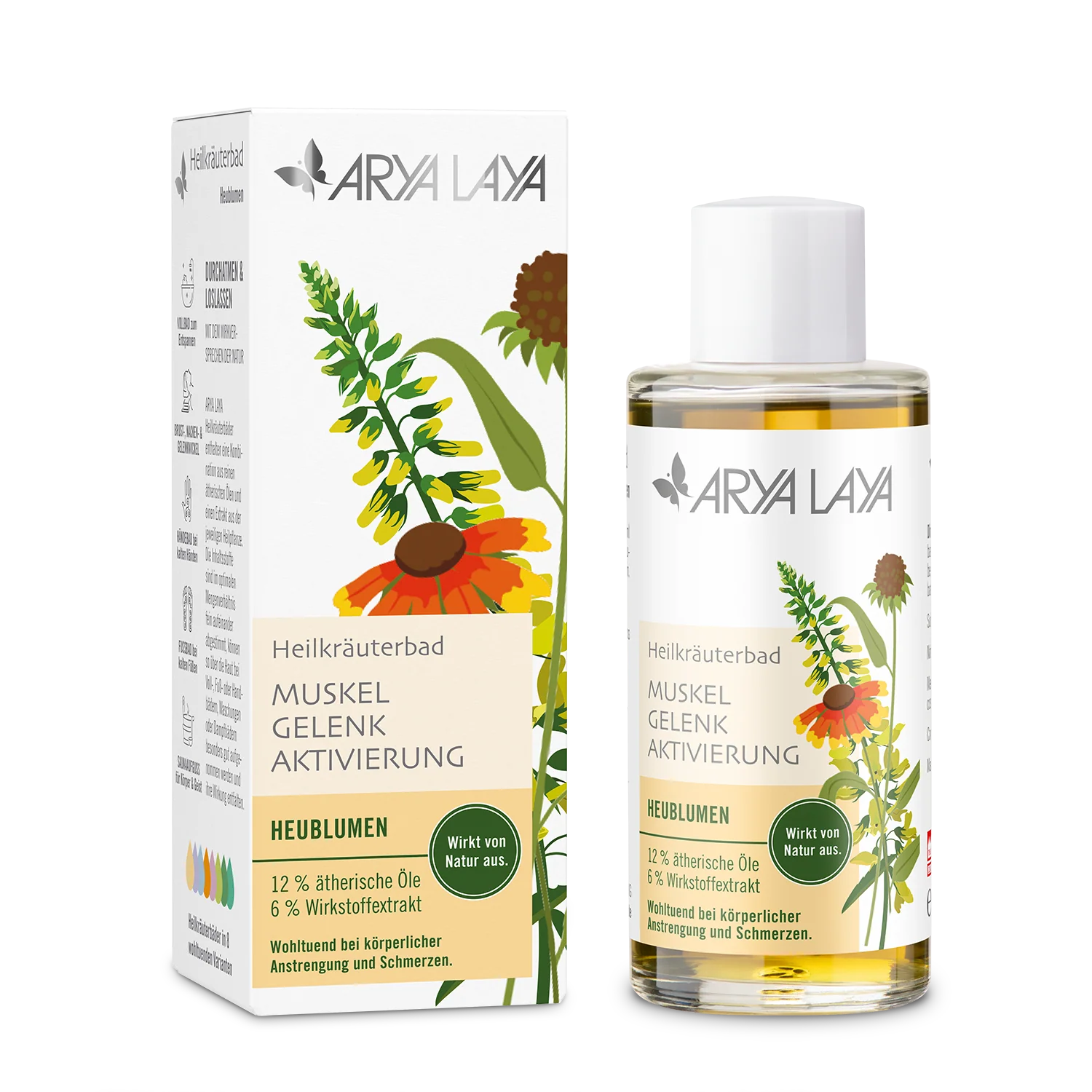 ARYA LAYA OLIO BAGNO FIORI FIENO ATTIVANTE 100ML