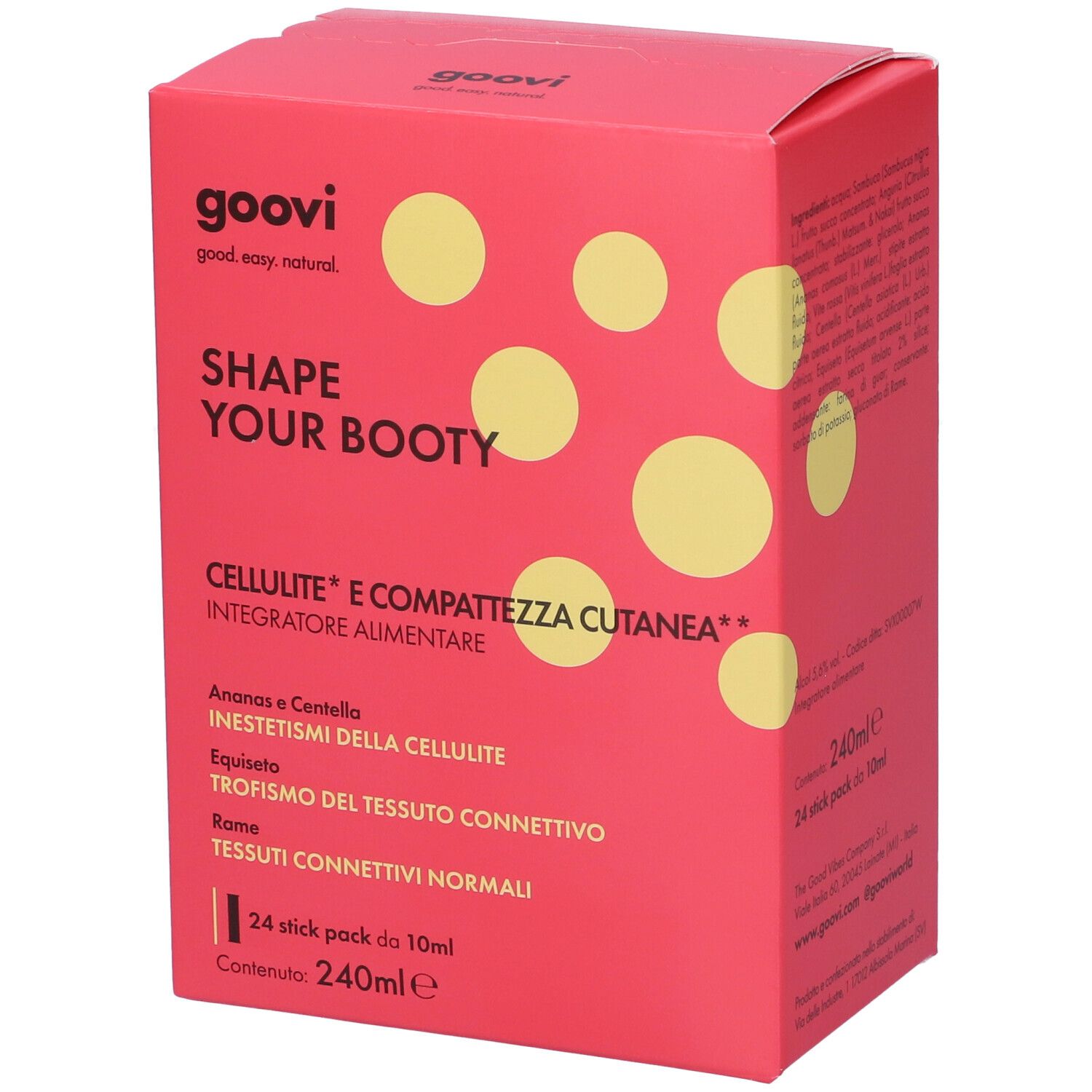 GOOVI CELLULITE E COMPATTEZZA CUTANEA 24STICK