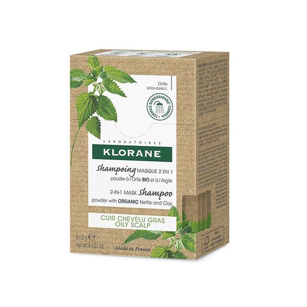 KLORANE SHAMPOO MASCHERA 2IN1 8 BUSTE