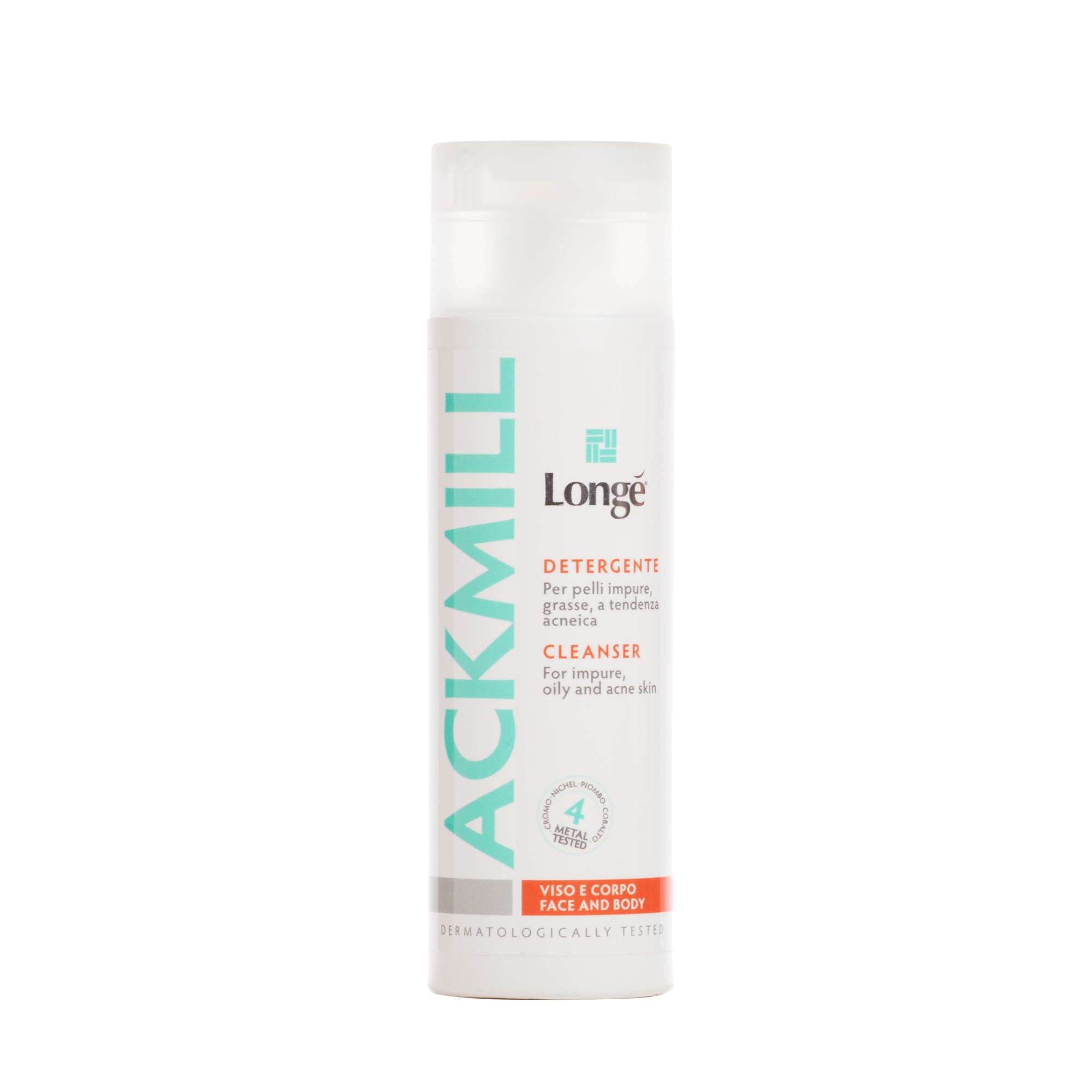 LONGE ACKMILL DETERGENTI PELLI IMPURE E GRASSE