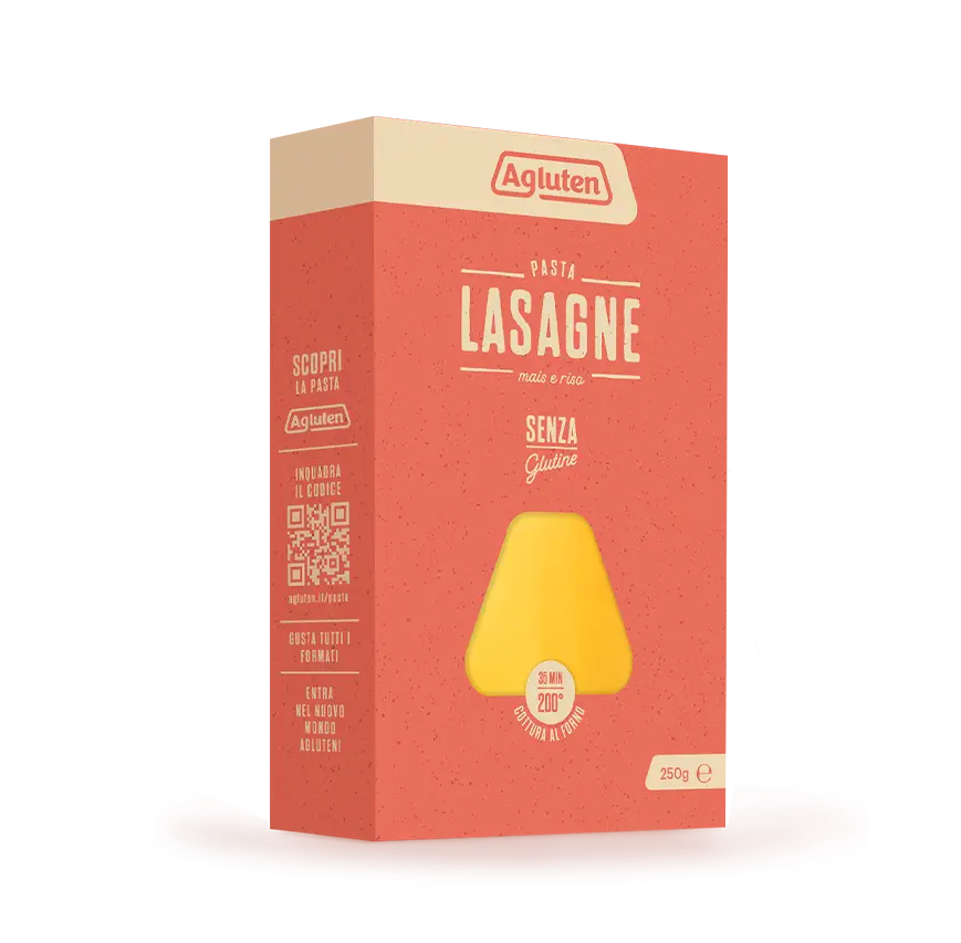 AGLUTEN LASAGNE 250G