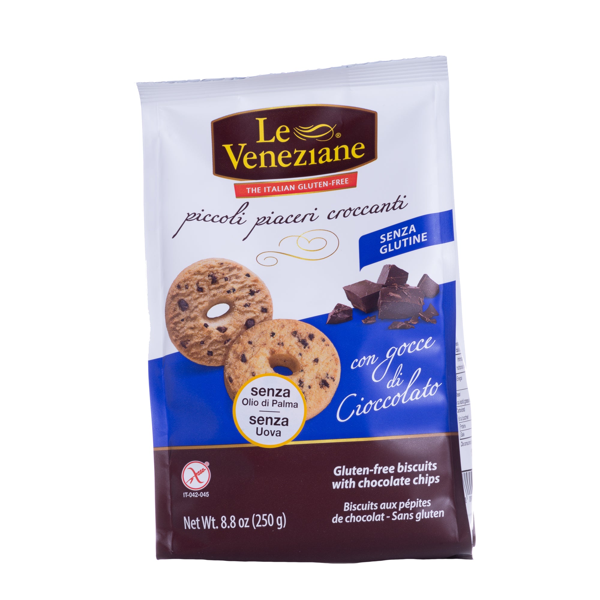 Le veneziane biscotti gocce di cioccolato