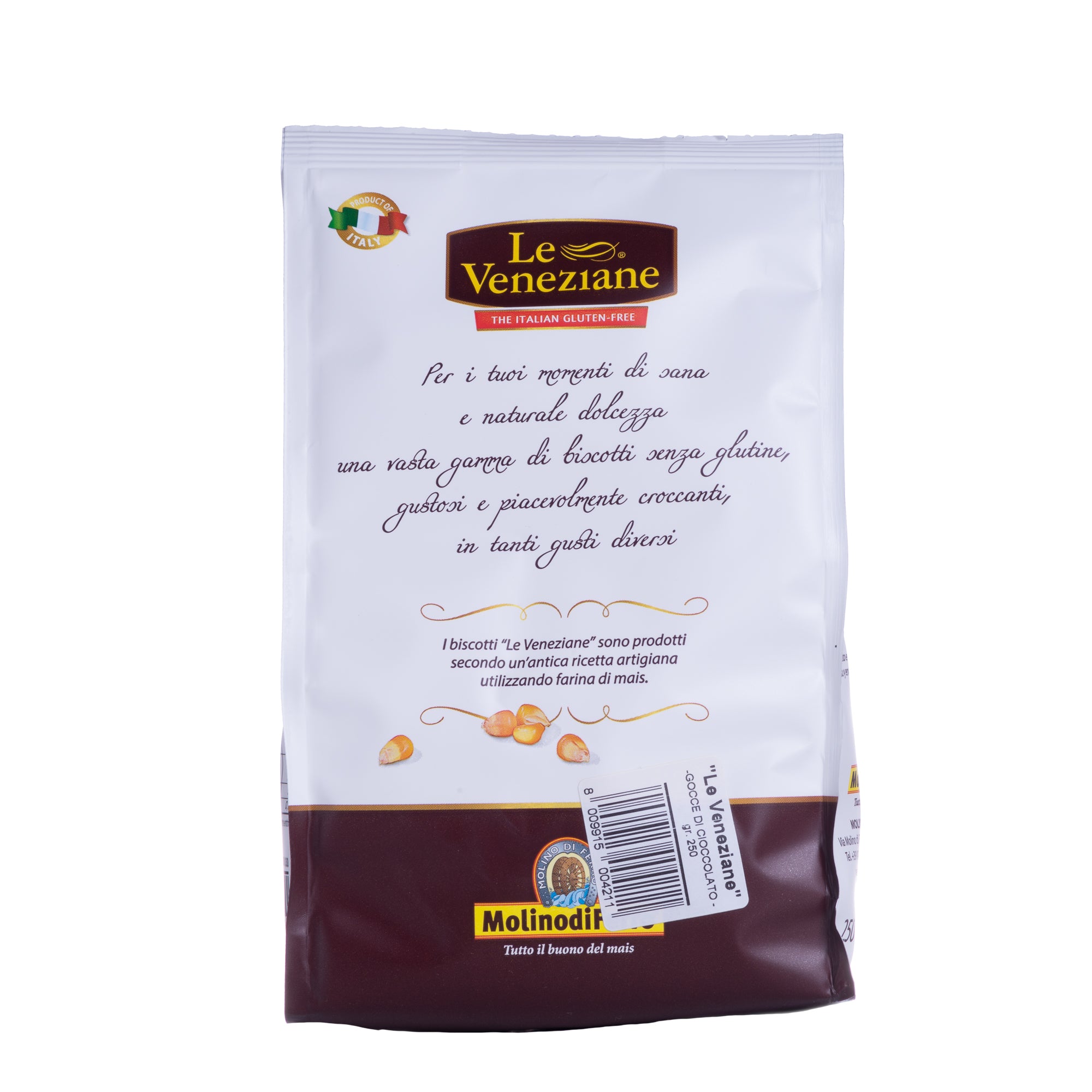 Le veneziane biscotti gocce di cioccolato