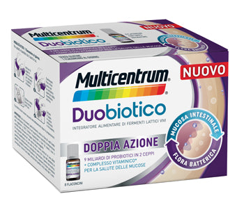 MULTICENTRUM DUOBIOTICO 8 flaconi