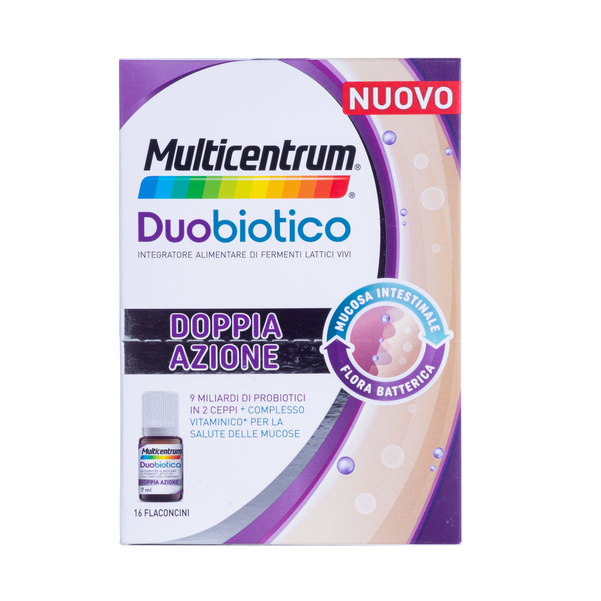 MULTICENTRUM DUOBIOTICO 16 flaconi